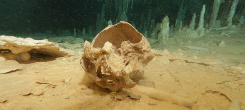 Древний скелет из подводной мексиканской пещеры проливает свет на ранних американцев