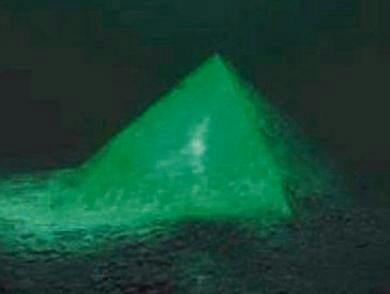 Пирамида, которая могла являться частью исчезнувшей Атлантиды.