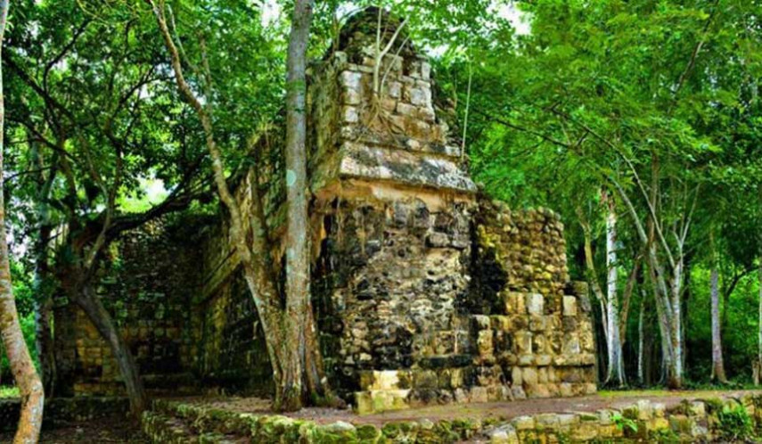 Археологи обнаружили останки огромного дворца Майя в Мексике