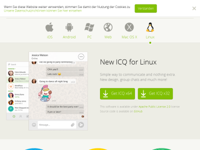 "ICQ" - официальный сайт интернет-мессенджера