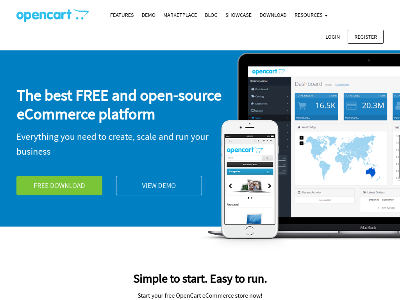 «OpenCart» — движок интернет магазина